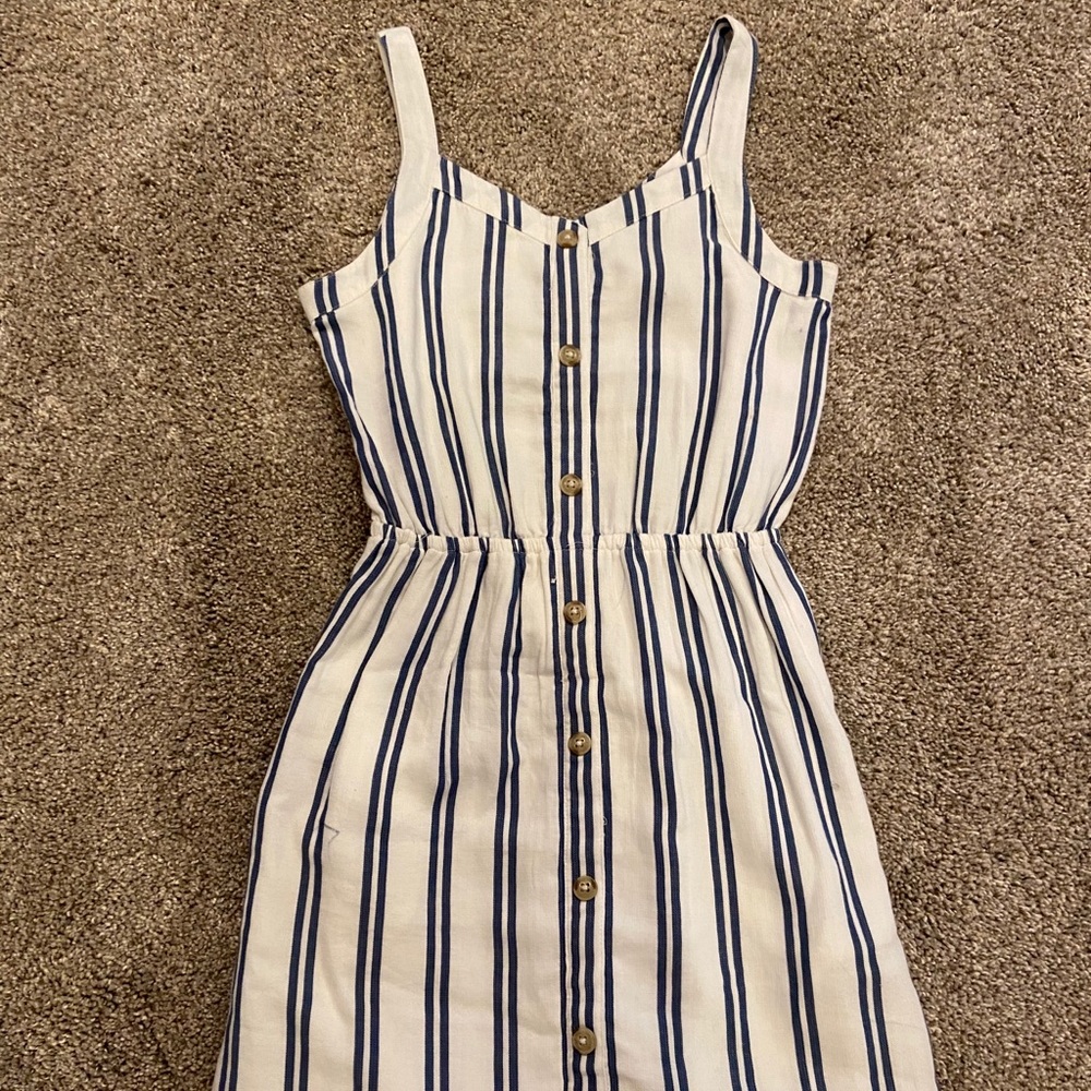 Striped Abercrombie Kids Dress Size 9/10